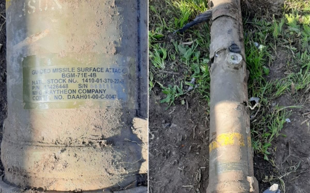 Encontraron un misil militar en La Plata cuando reparaban una calle: deberán detonarlo