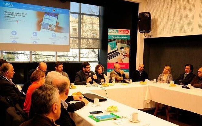  IOMA y entidades de salud se reunieron para avanzar en la digitalización de trámites 