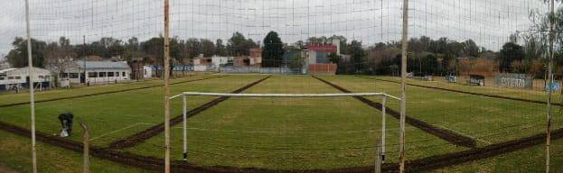 Obras de riego para el campo principal de El Bosquecito