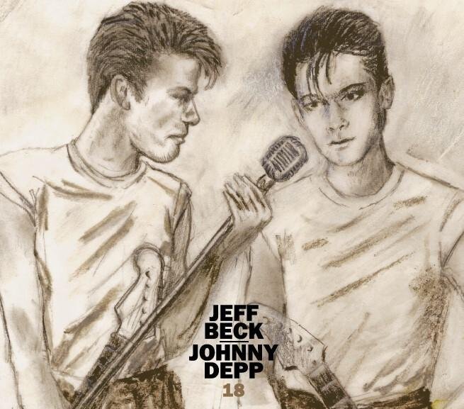 “18”: versiones, rarezas y temas propios, en el disco que Johnny Depp lanzó junto a Jeff Beck