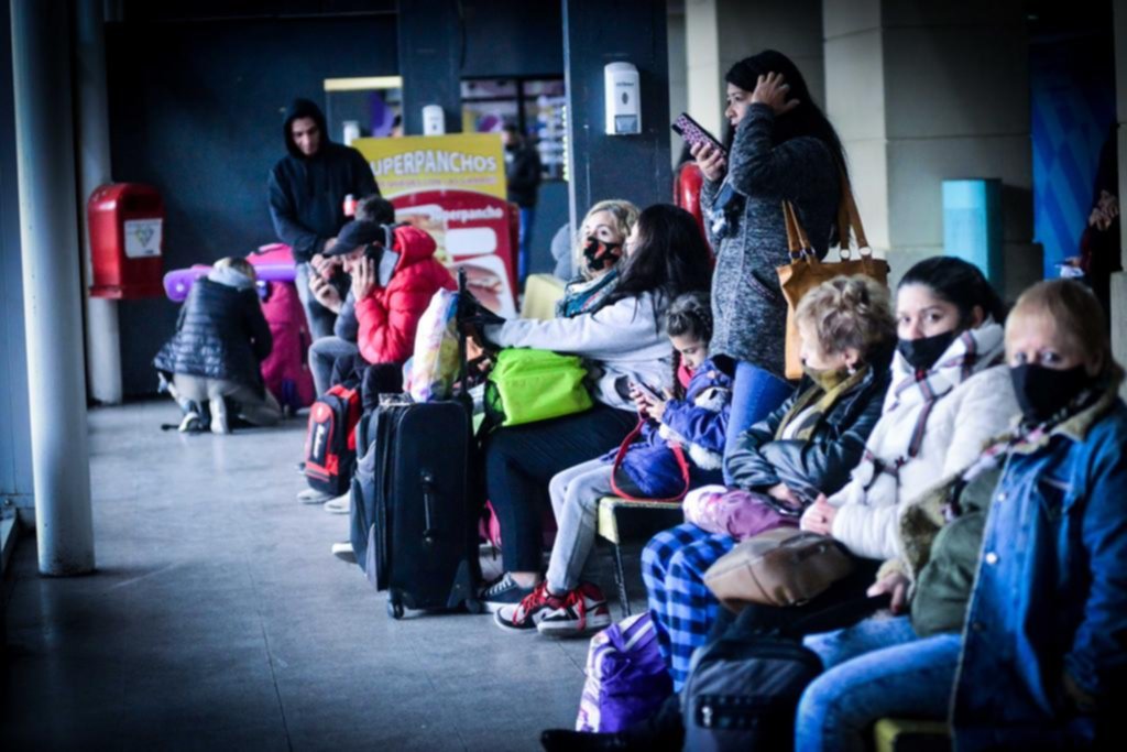 La Terminal, epicentro del éxodo por las vacaciones