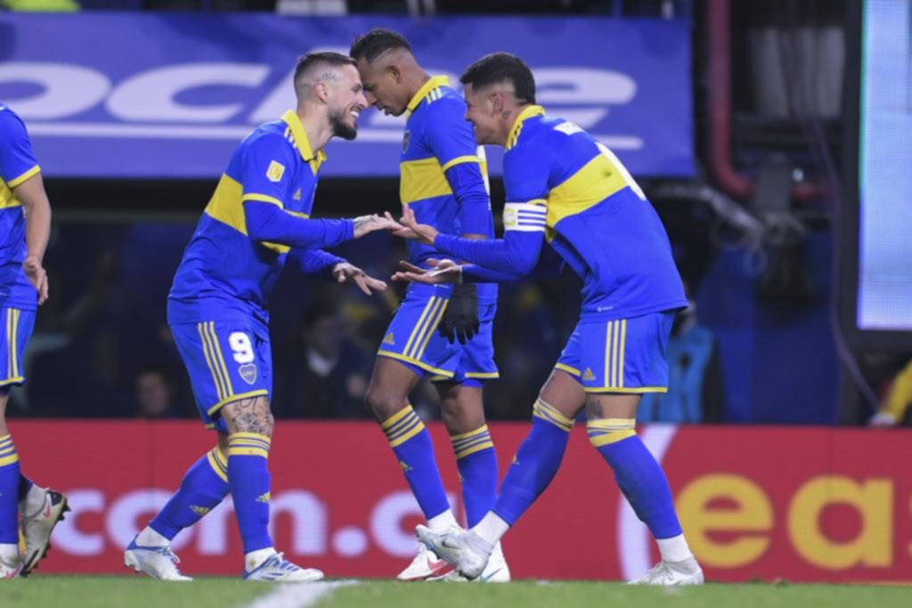 Boca se reencontró con el triunfo y gracias a Marcos Rojo tuvo una noche en paz