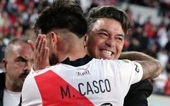 Un ex jugador de Gimnasia es récord en el ciclo del "Muñeco" Gallardo en River
