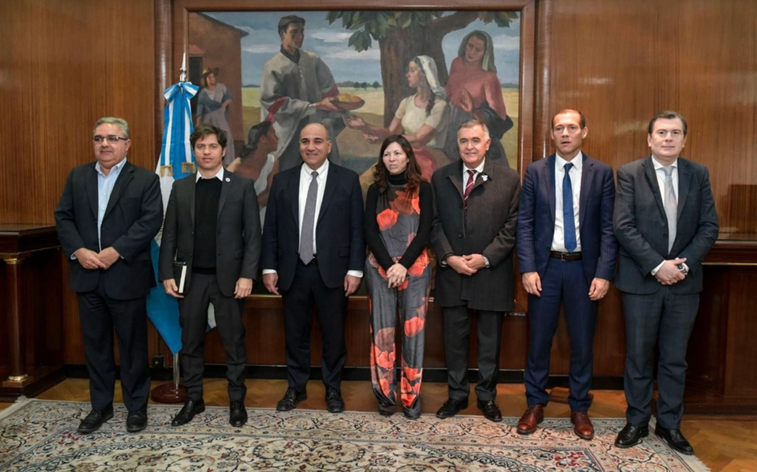 Batakis recibió a gobernadores en busca de apoyo político y explicar su plan económico