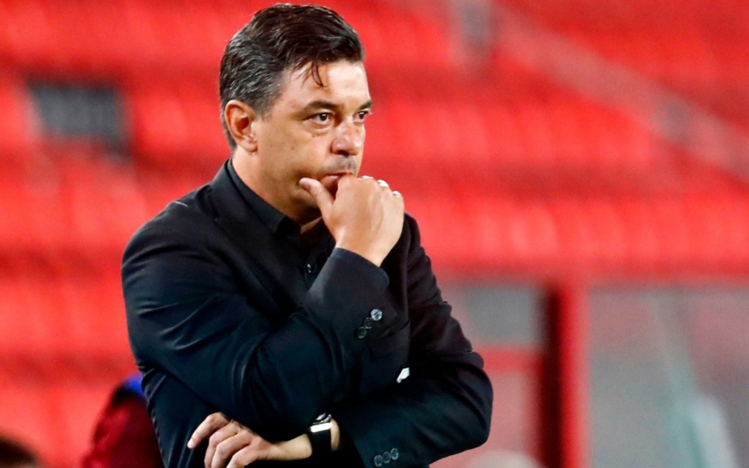 Picante conferencia de prensa de Gallardo: "Algunos quieren desestabilizar, yo estoy firme"