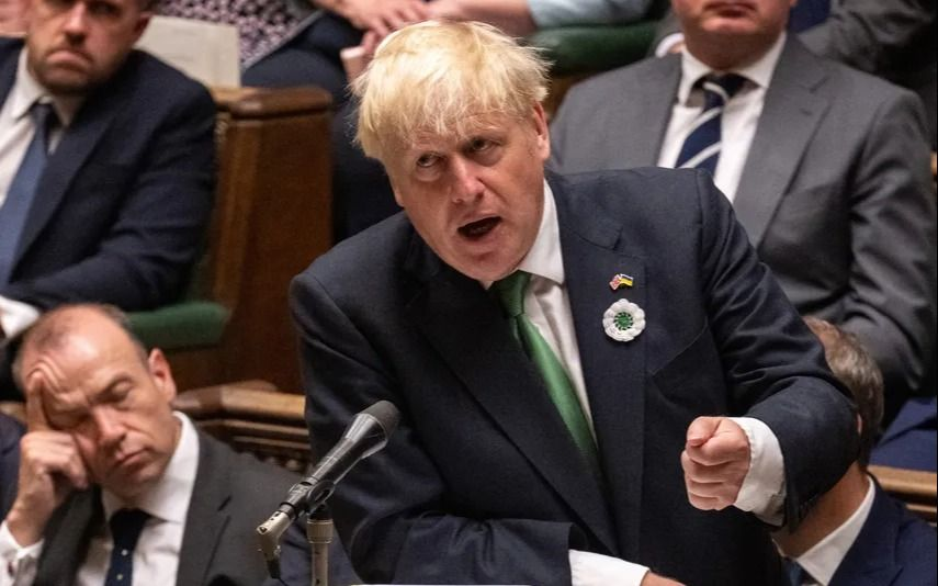Boris Johnson, el Terminator inglés, se despidió del parlamento :"Hasta la vista, baby"