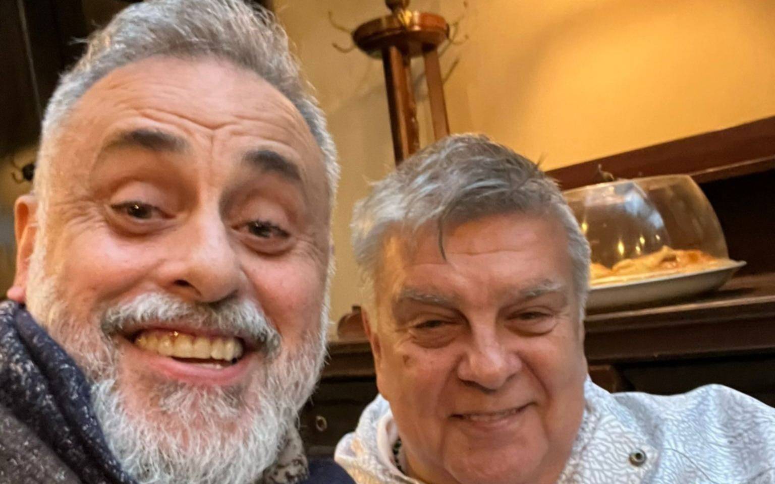 El particular mensaje de Rial a Ventura por el Día del Amigo