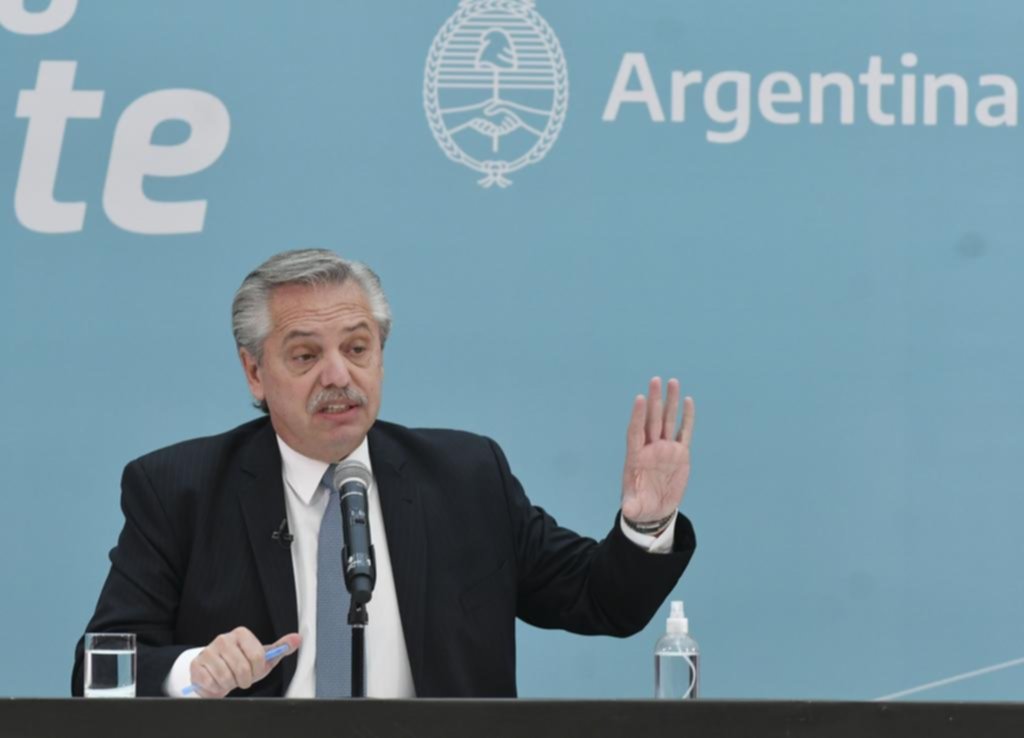 El Presidente le echó la culpa al campo por la suba del dólar blue