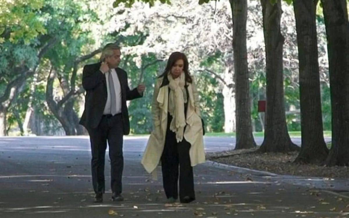 Cumbre en Olivos entre Alberto Fernández y Cristina Kirchner