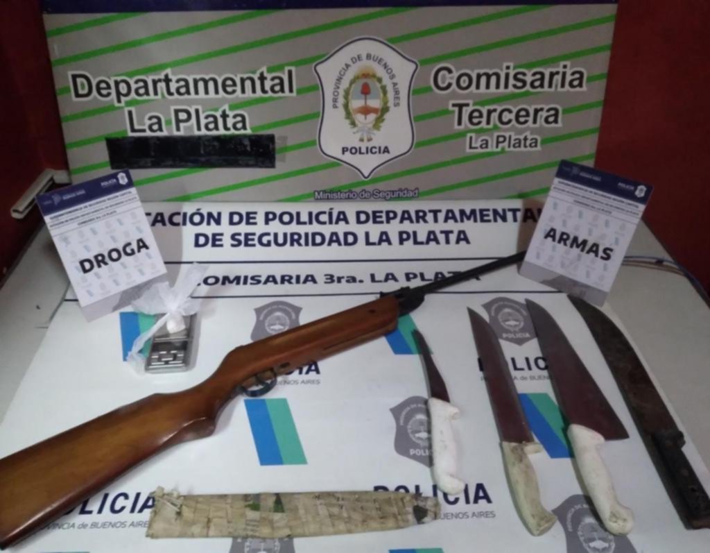 Amenazas, armas y droga en la megatoma: detuvieron a “El Paisa”