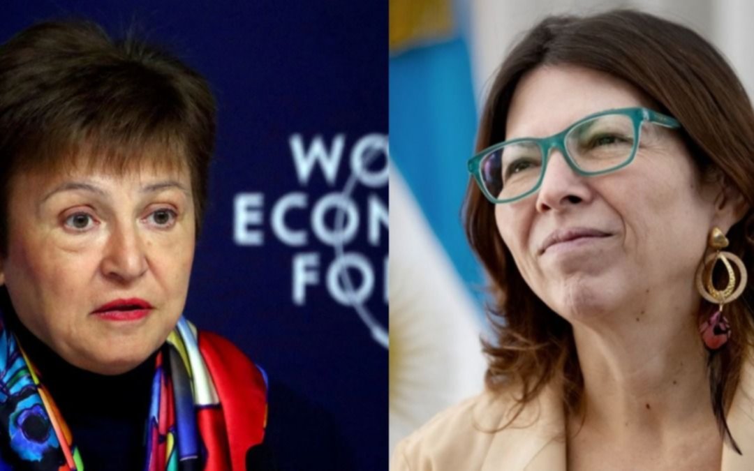 Primer cara a cara de Batakis con Georgieva: los temas clave de la cumbre con la titular del FMI