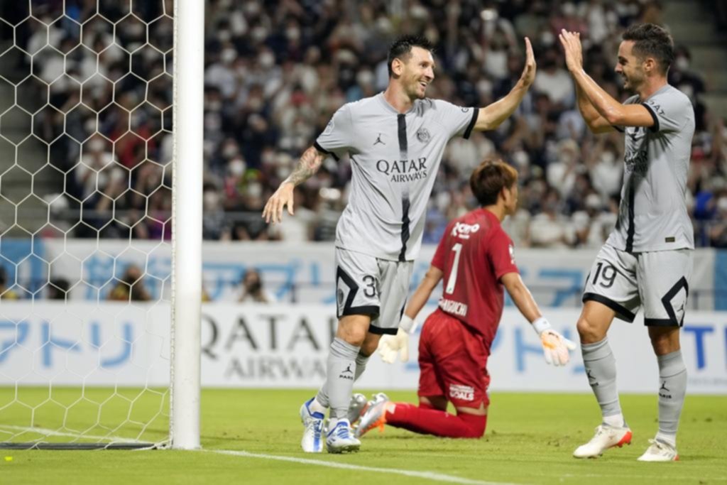 Gol y una asistencia de Messi para el triunfo del PSG en Japón