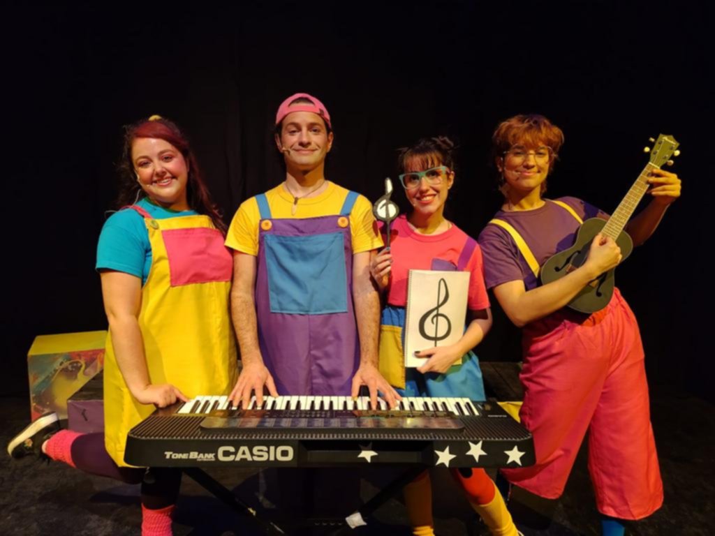 Los derechos infantiles, entre canciones y coreos