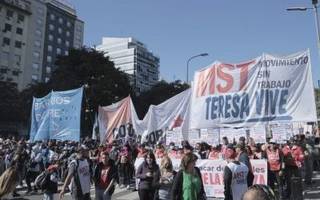 Nahuel Orellana, del MST Teresa Vive: "Rechazamos la persecución que hay contra las organizaciones sociales"