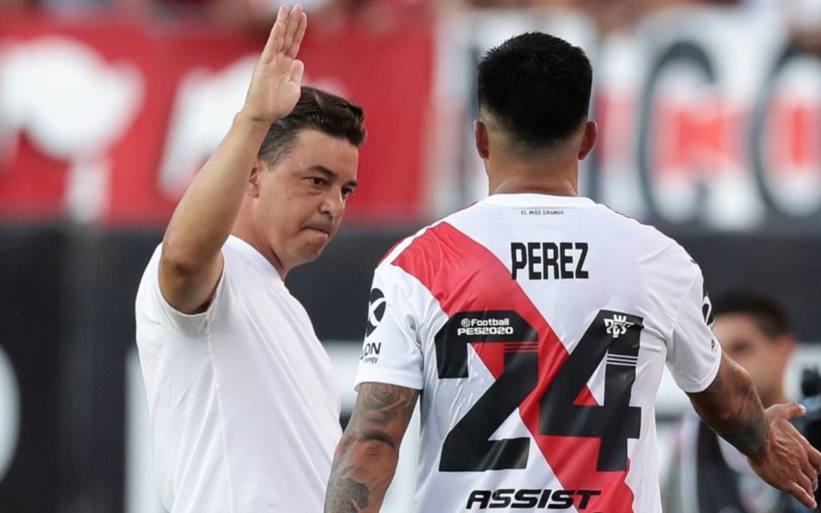 Paulo Díaz y Enzo Pérez serán titulares en River