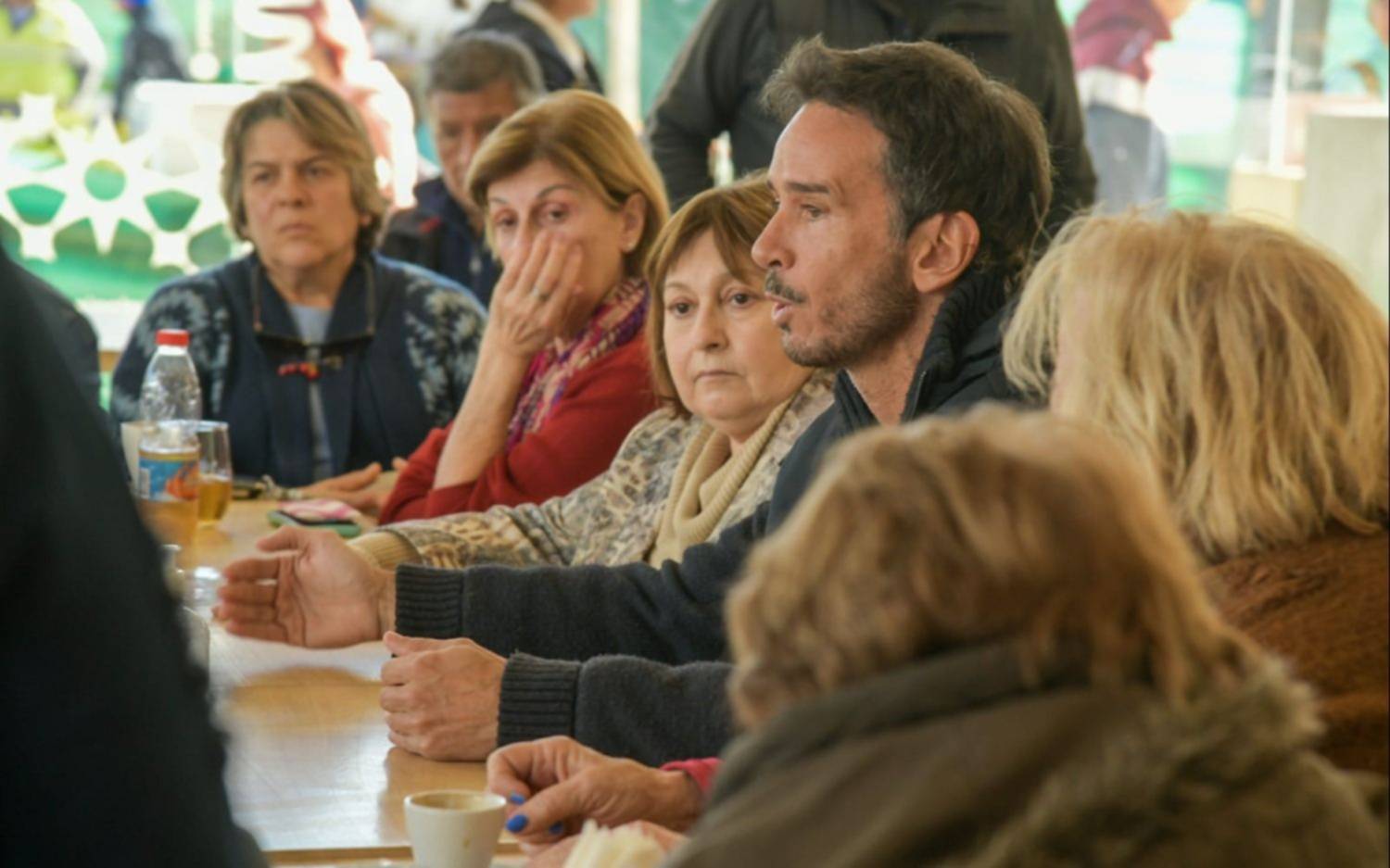 Ocaña estuvo Pilar y denuncian que el intendente "quiso" bajarle la visita