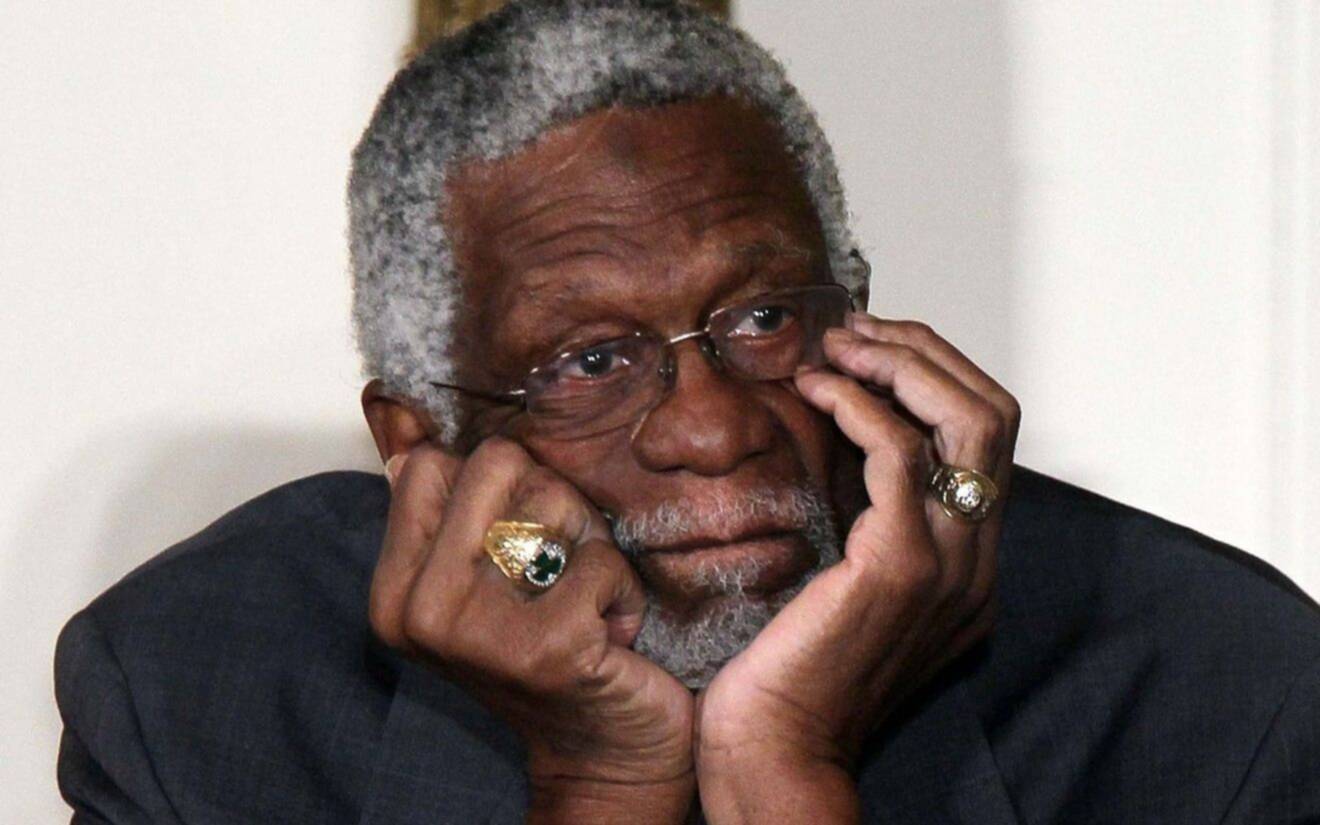 Murió Bill Russell, leyenda y recordman de la NBA