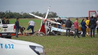 Se desplomó una avioneta y murieron dos personas