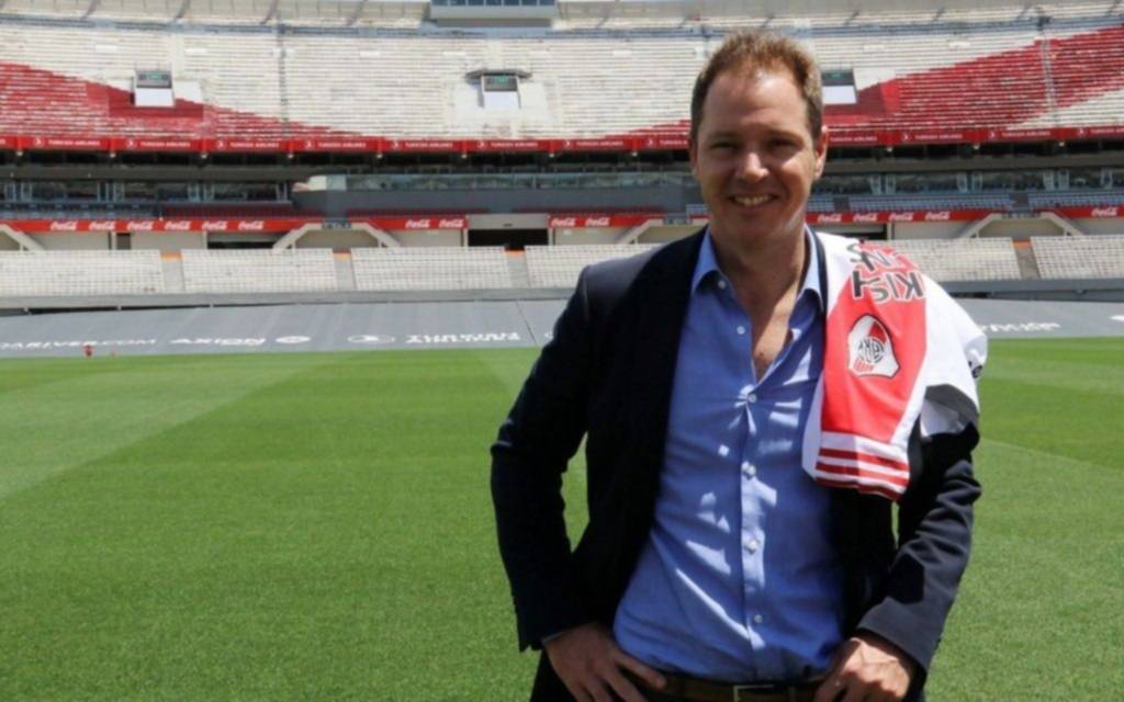 Jorge Brito, presidente de River, habló de la posibilidad de jugar con Boca en Copa Libertadores: "Me encantaría"