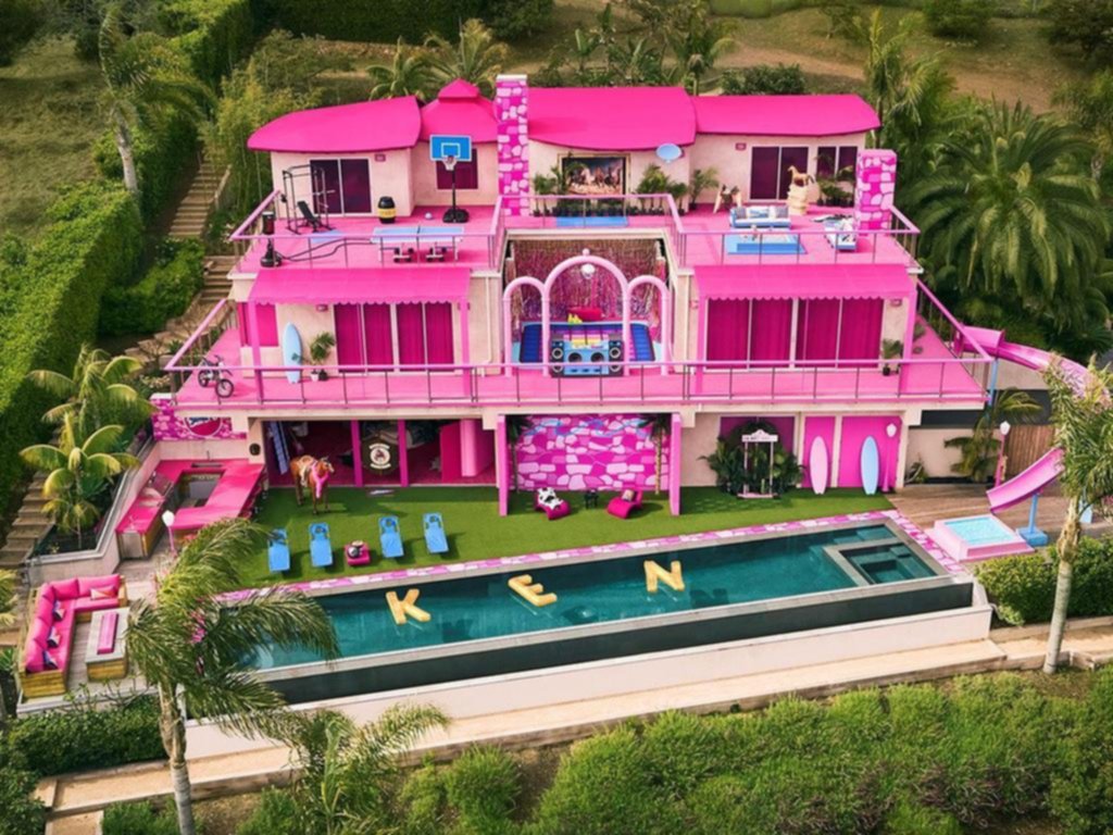 La vida en rosa como es la casa tamano real de Barbie