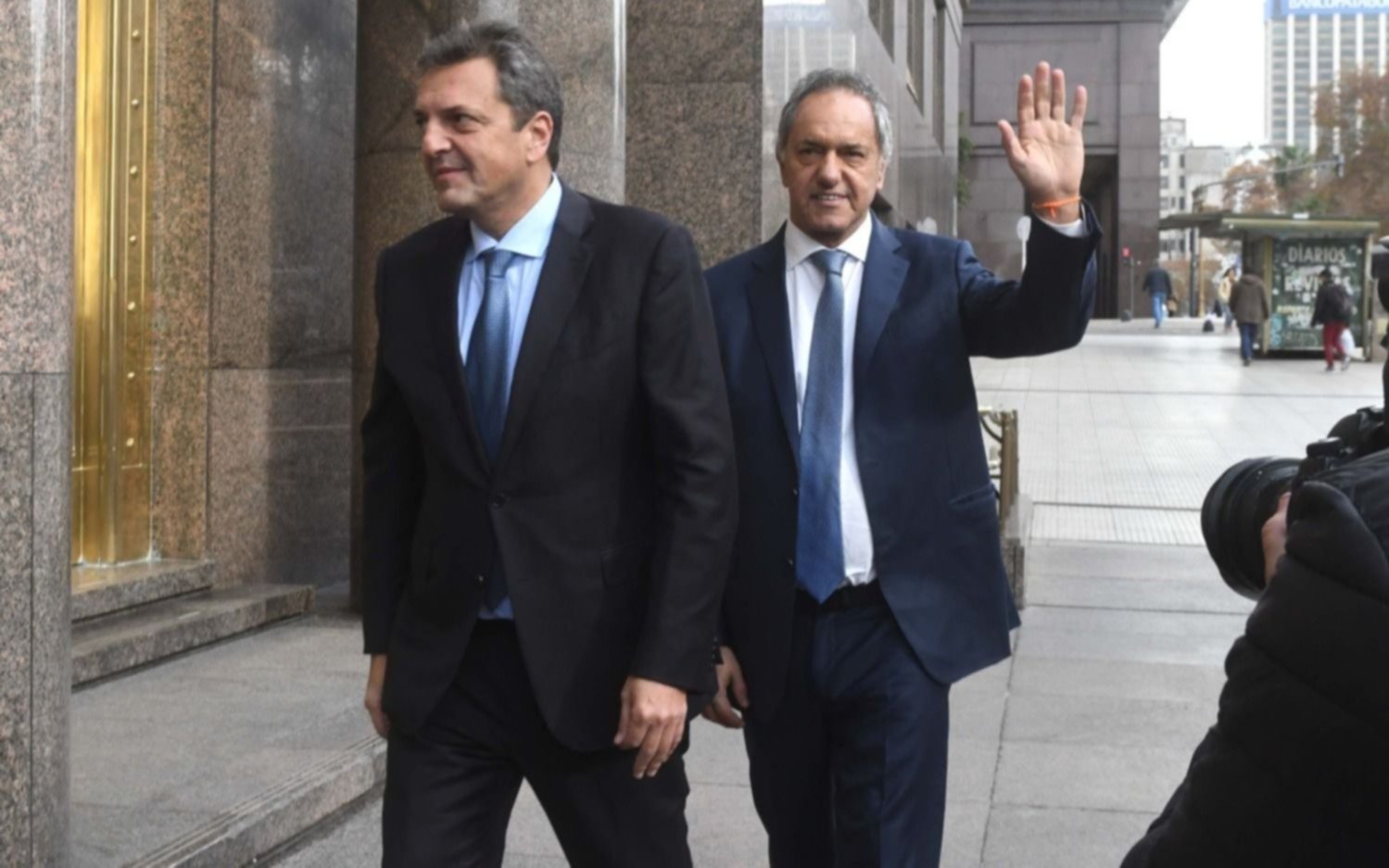 Scioli, tras la reunión con Massa: "No es ningún premio consuelo"