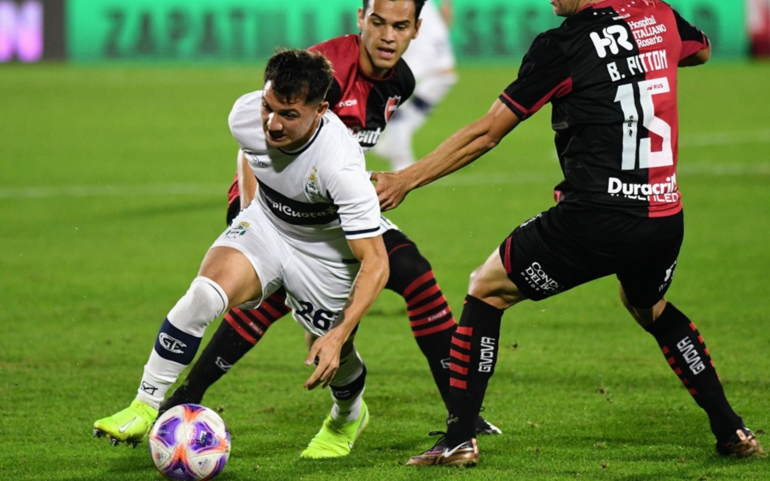 Valioso empate de Gimnasia 2 a 2 con Newell's en Rosario