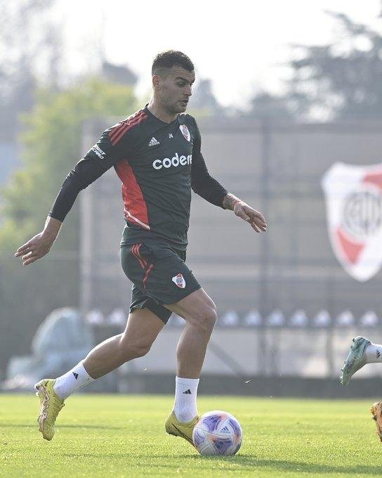 En River, Demichelis recuperó a González Pírez y tiene a sus titulares para cruce con Colón