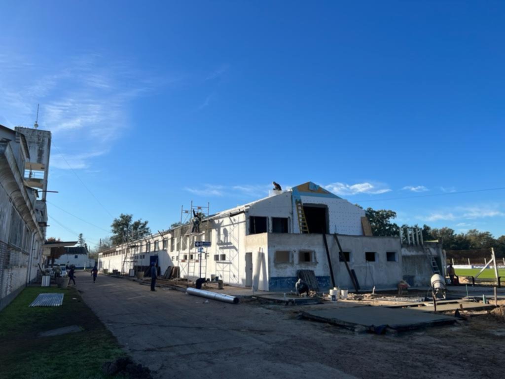Avanzan con las obras para las juveniles en Estancia Chica