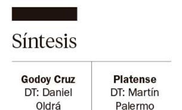 Platense derrotó a Godoy Cruz y sigue de racha