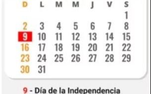 Qué pasa con el feriado del 9 de julio: ¿se corre al lunes o no se mueve?