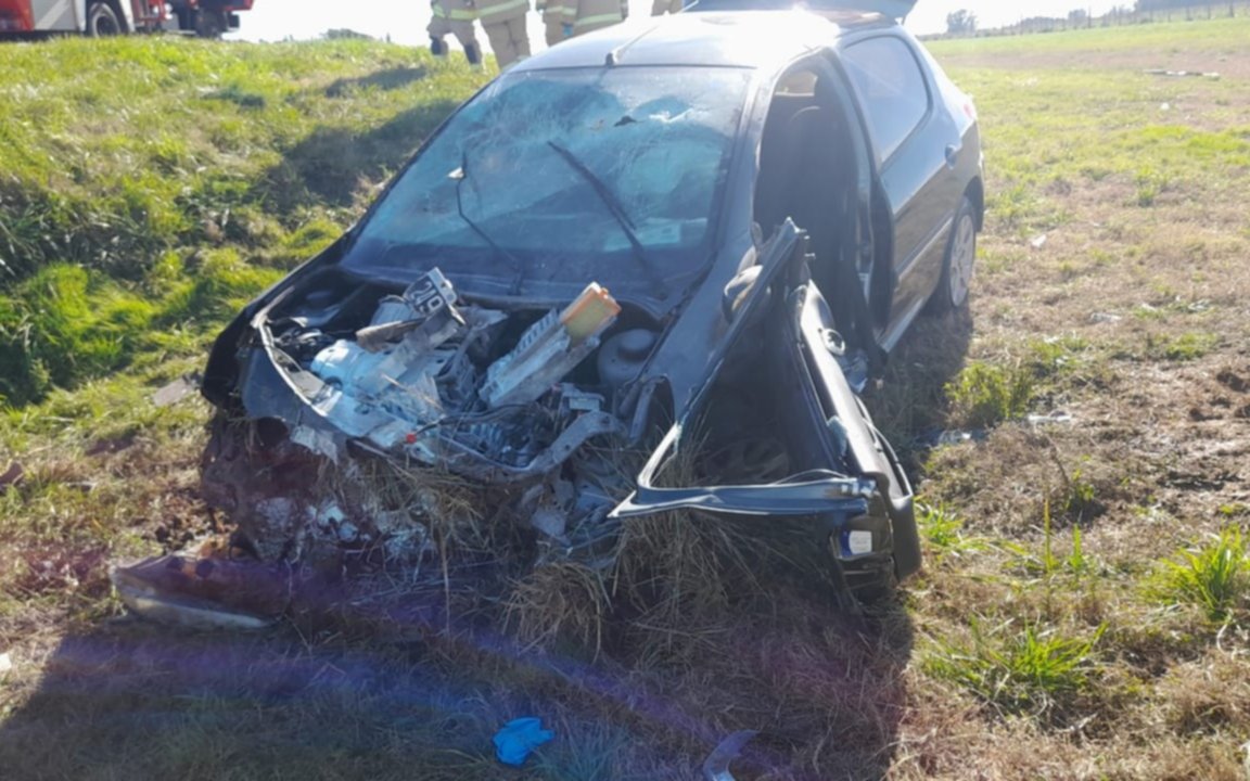 Jueves trágico en la Ruta 2: dos fallecidos tras accidentes viales