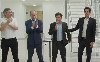 Con Axel Kicillof y Máximo Kirchner, se armó la mesa de campaña bonaerense de Unión por la Patria