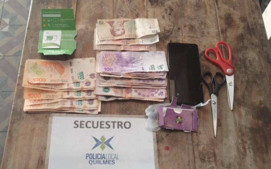 Detenido por robar dinero en Bernal