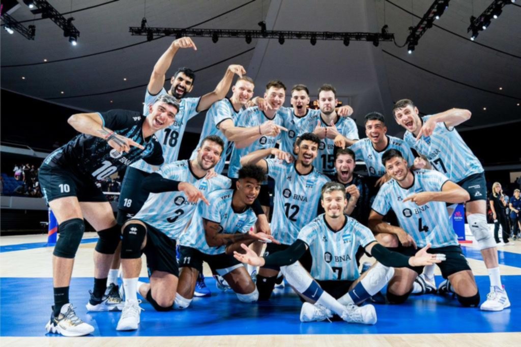 Argentina en un nivel superlativo en el VNL de vóley