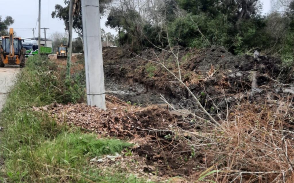 Polémica por una obra en el camino a Regatas