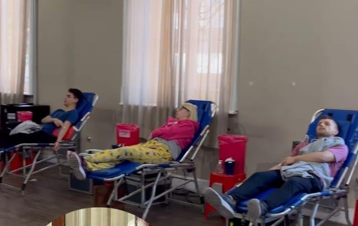 Jornada de donación de sangre en el colegio Sagrado Corazón