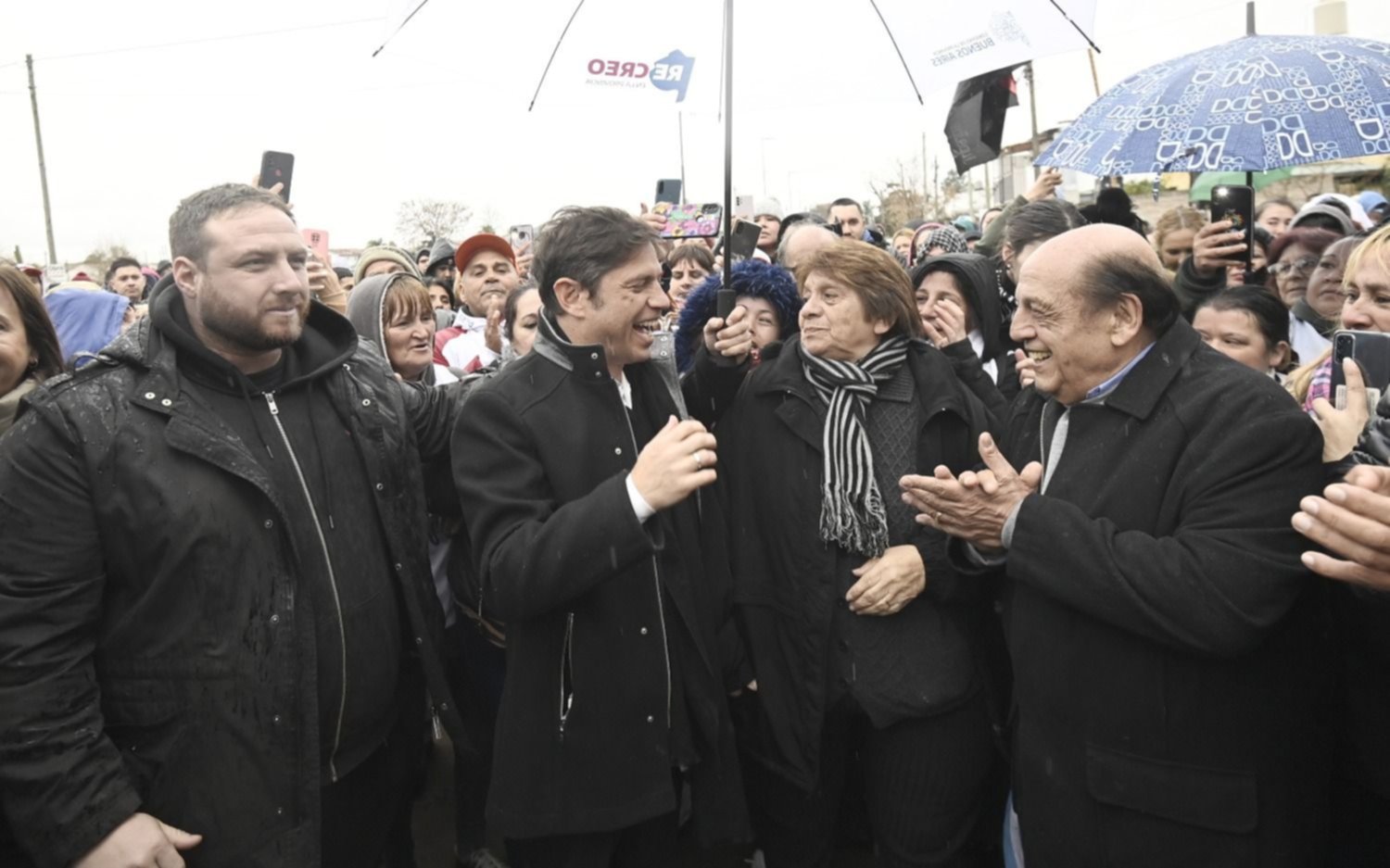 Kicillof y Mussi encabezaron la inauguración de obras de pavimentación en Berazategui