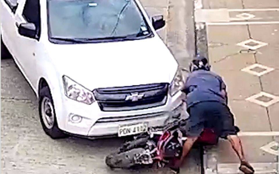 Viral: el atropello al motochorro que superó los 55 millones de vistas