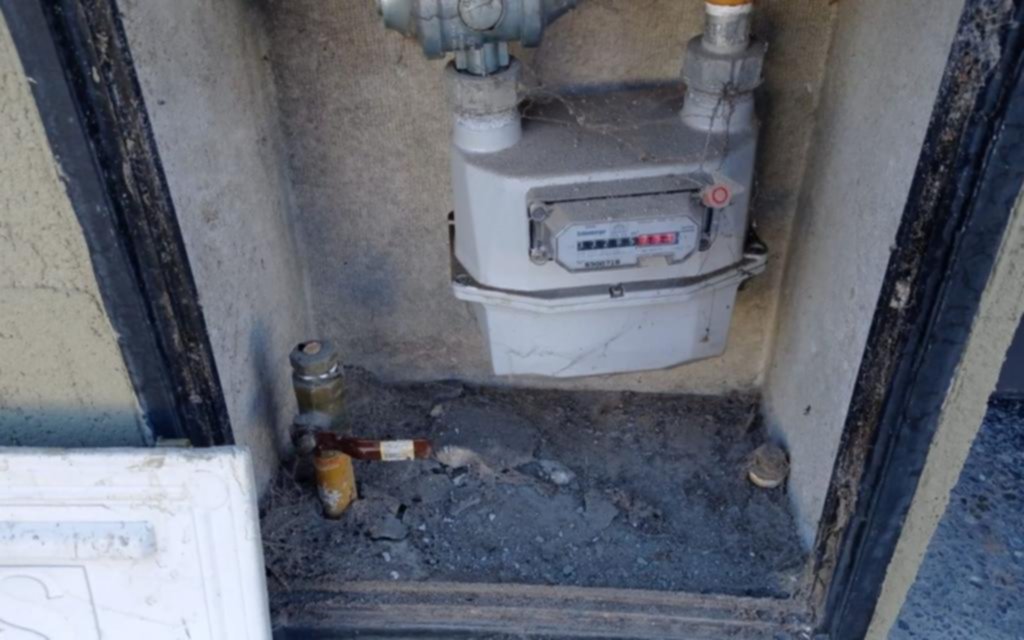 Otro barrio sin gas por el metal de los medidores