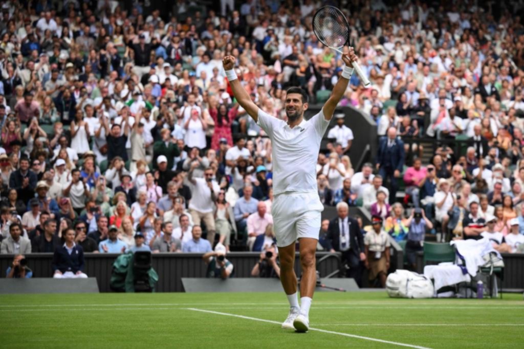 A Djokovic nadie le pone freno en Wimbledon