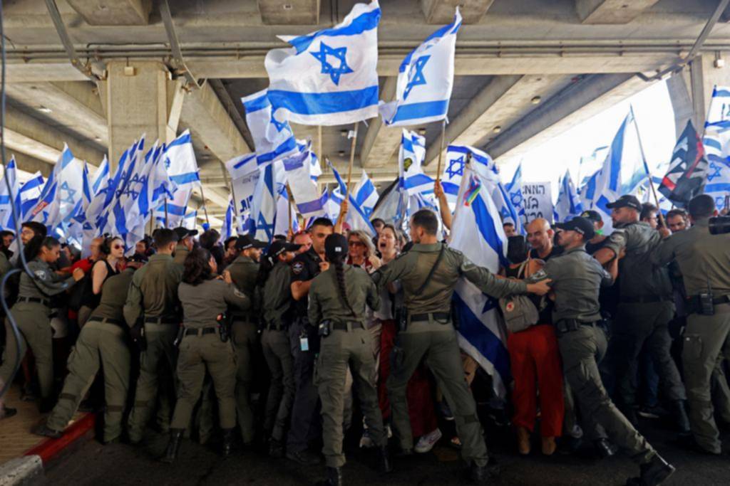 Israel al rojo vivo: furia contra la reforma de la justicia