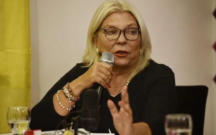Elisa Carrió recibió el alta médica tras el accidente isquémico