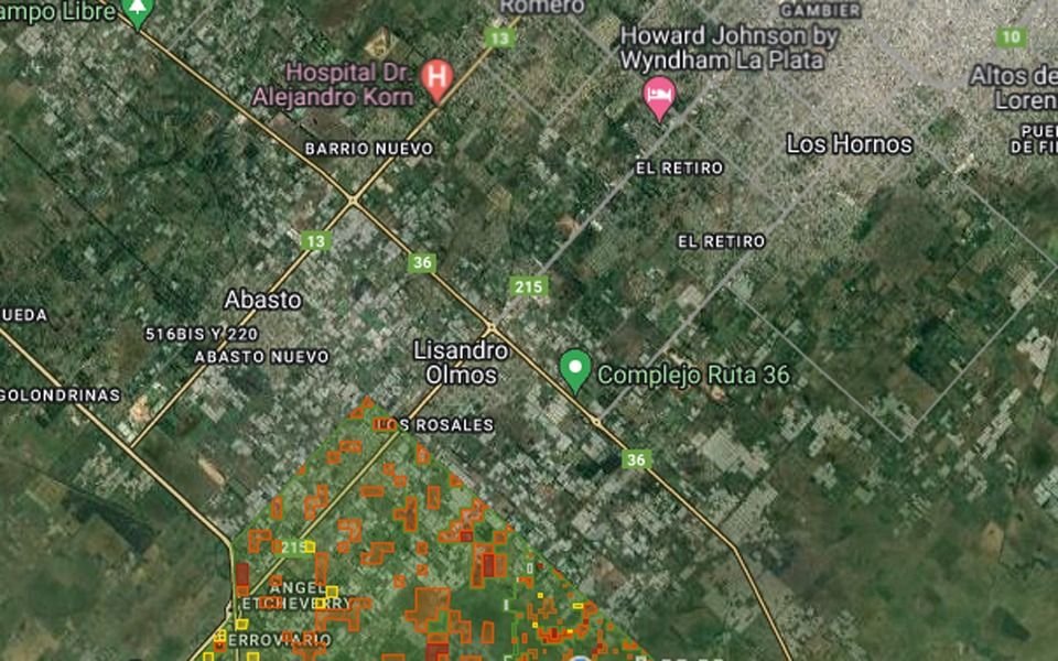 La Provincia habilitó la web de monitoreo de Riesgo Hídrico: qué zonas figuran "inundables" en La Plata