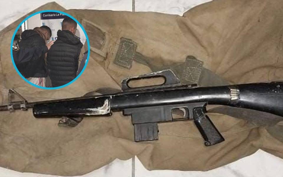 Cayó en La Plata "la banda de la metralleta": cometían entraderas con un subfusil