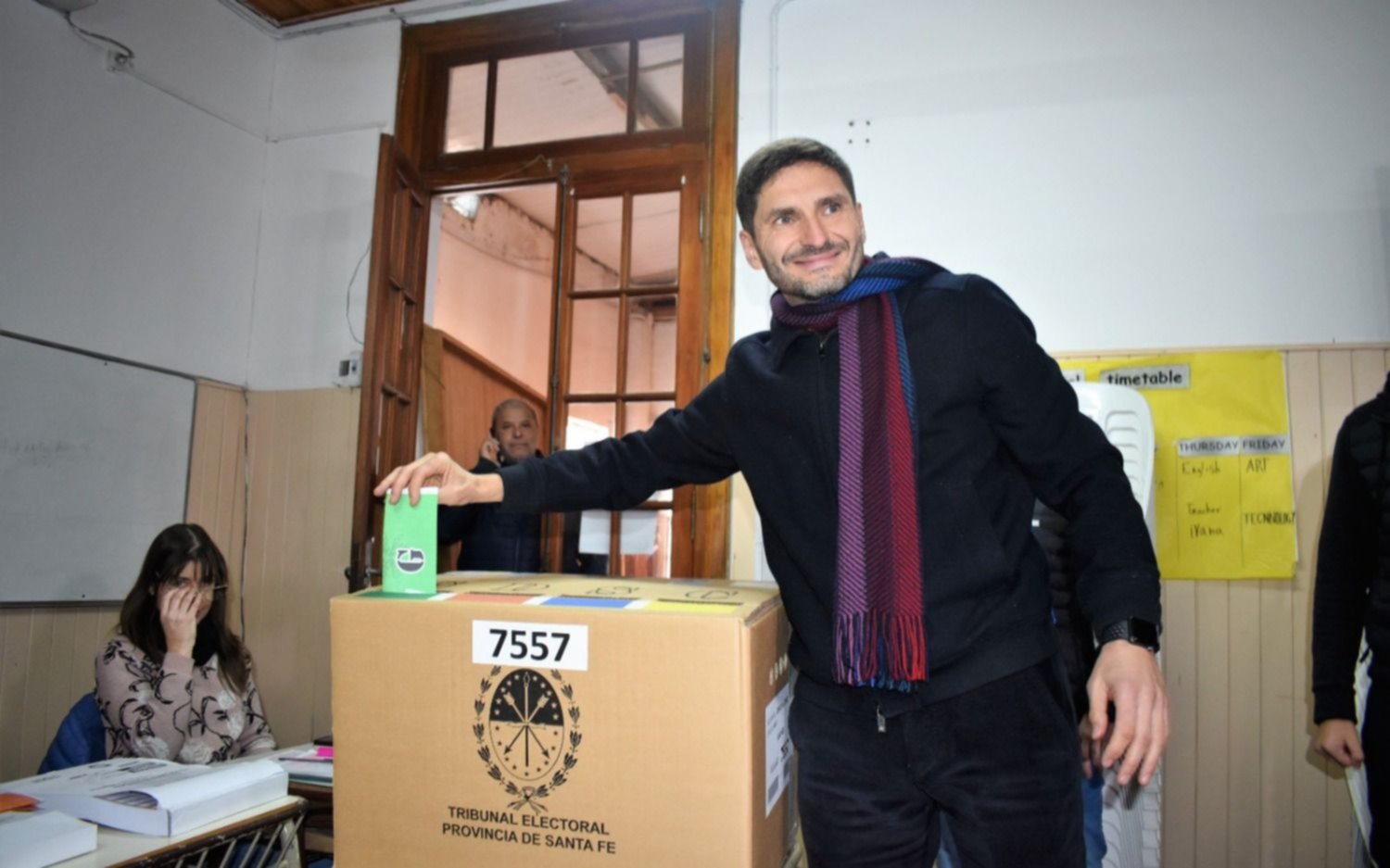 Elecciones 2023 Santa Fe.- "Siento que viene el cambio", dijo Pullaro tras el aplastante triunfo en las Paso 2023