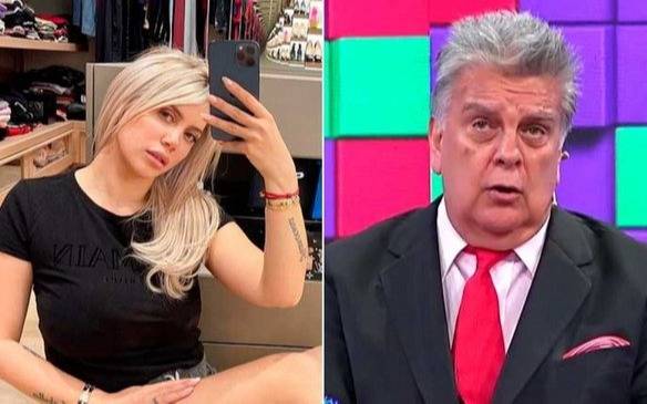 "Que Dios la ayude; no está bien": Luis Ventura se refirió con reservas sobre la salud de Wanda Nara