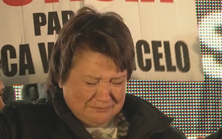 La mamá de Cecilia Strzyzowski encabezó la marcha en CABA y exigió Justicia