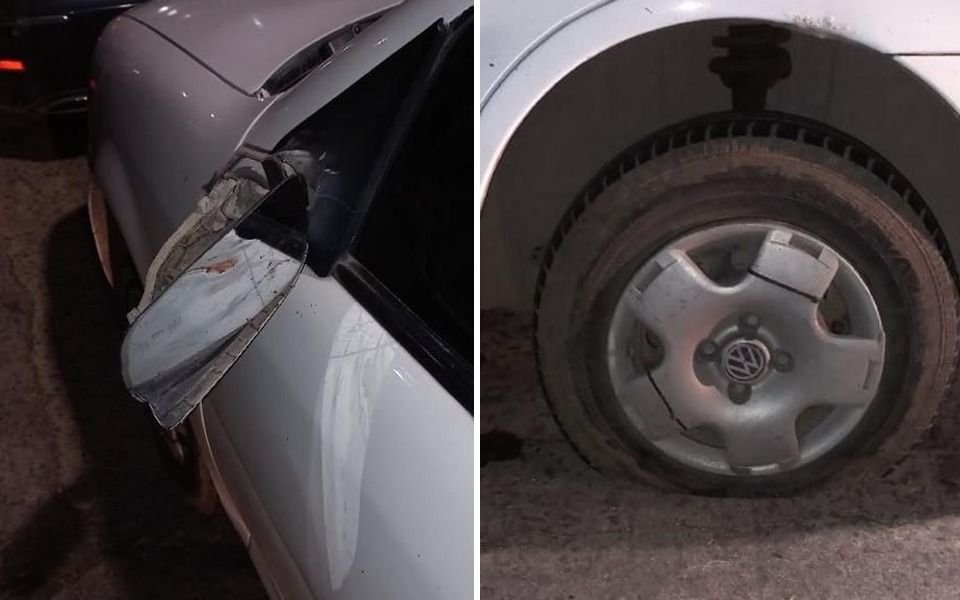 Le tajeó las gomas y le arrancó el espejo en La Plata: terminó preso