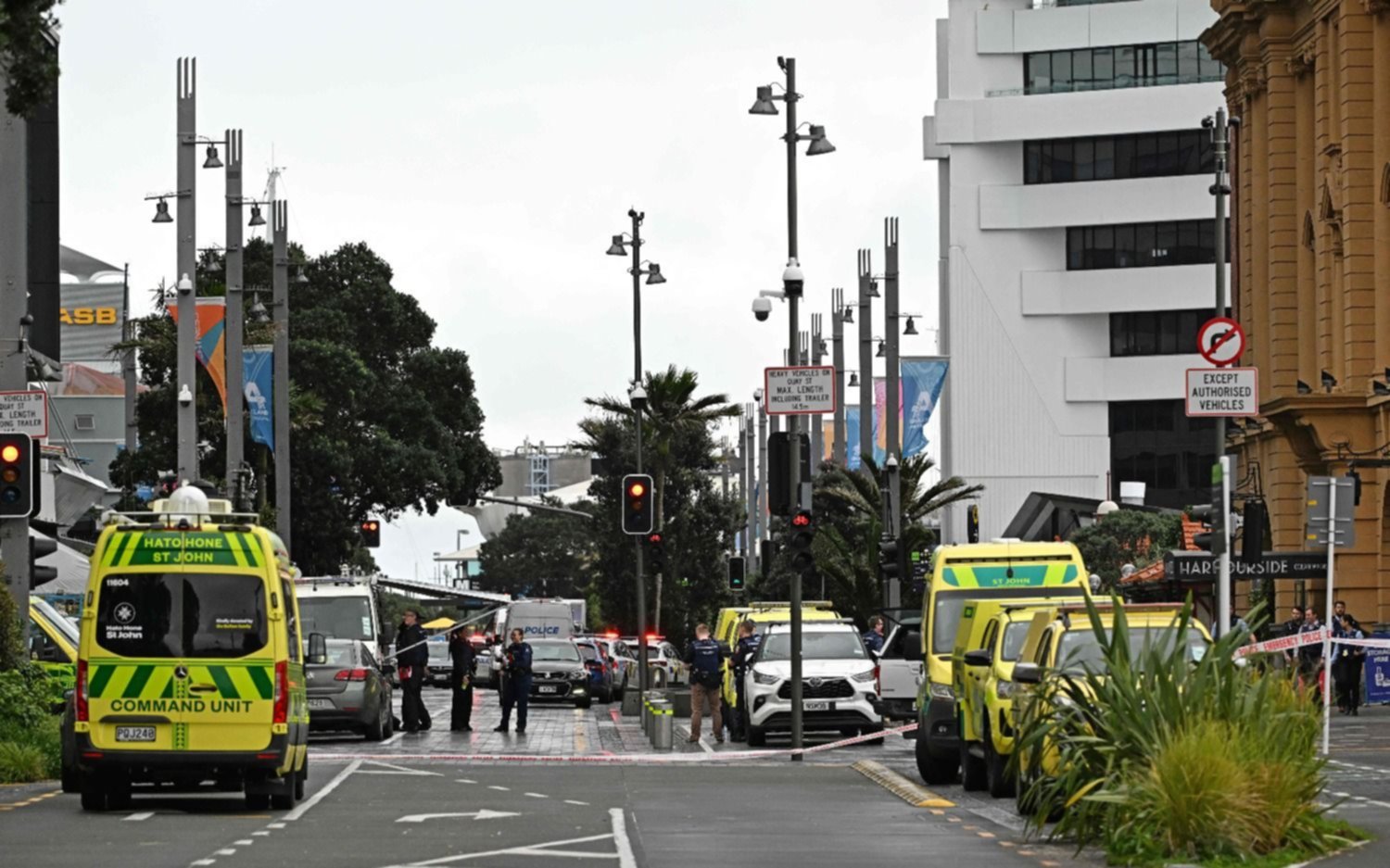 A horas del inicio del Mundial Femenino, un tirador provocó un desastre en el centro de Auckland