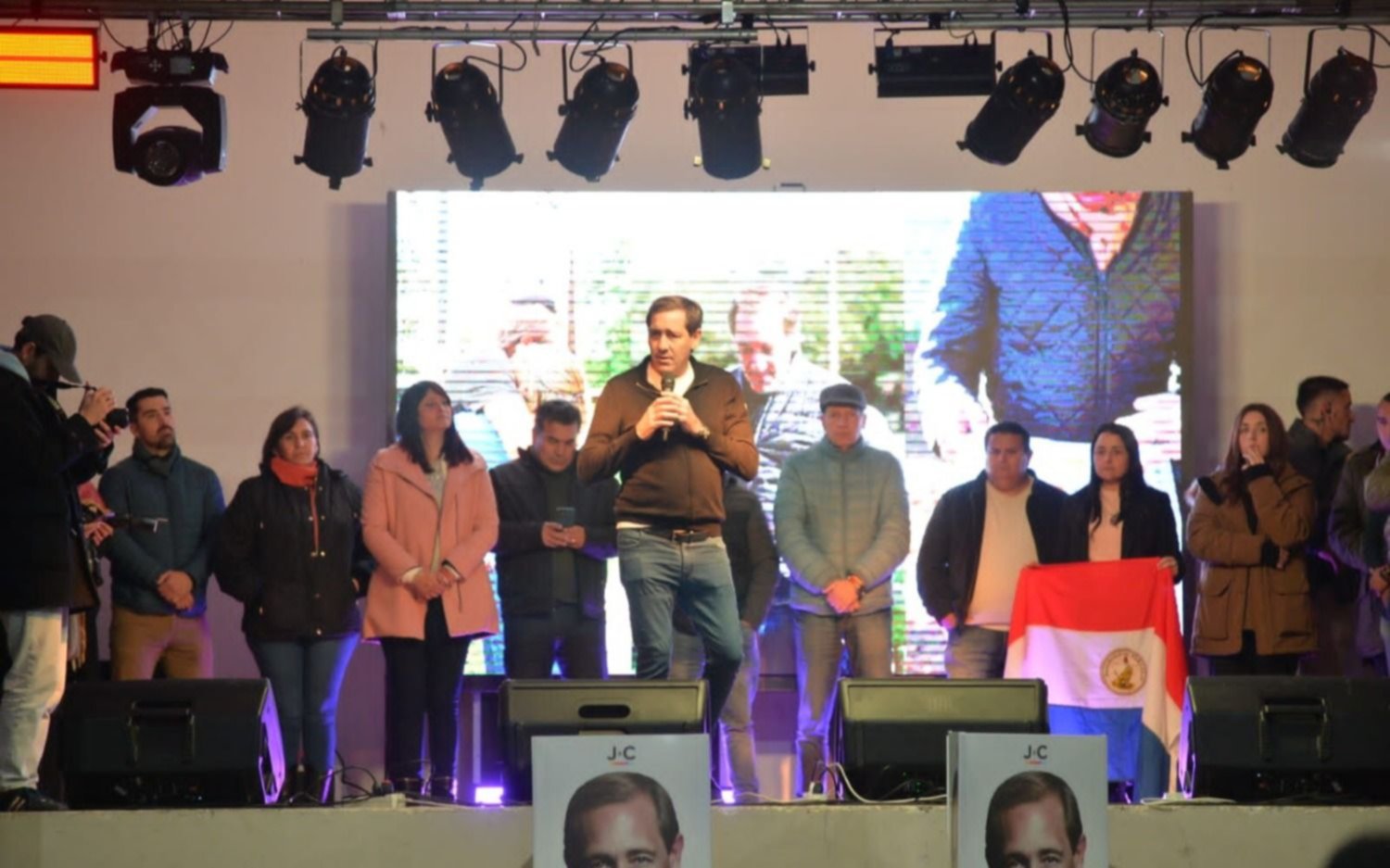 Elecciones 2023.- Julio Garro en Olmos: "Sentamos las bases y hoy La Plata es distinta”